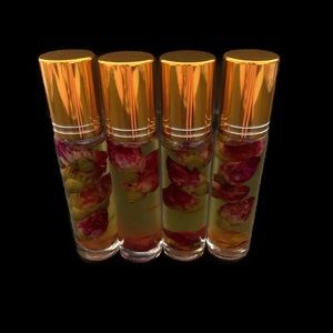 Essential Roller glass bottle oil hand made